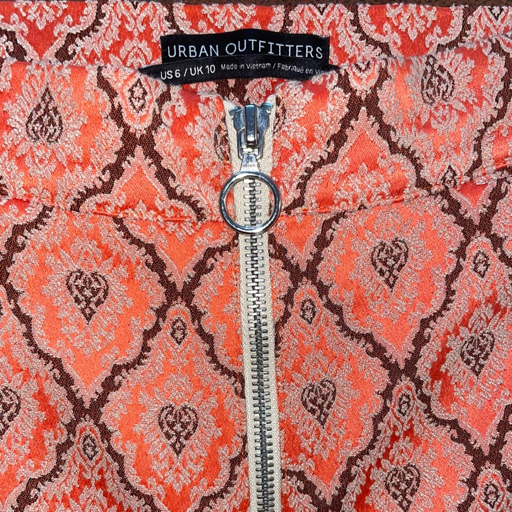 Urban Outfitters Zip Up Pattern Pants